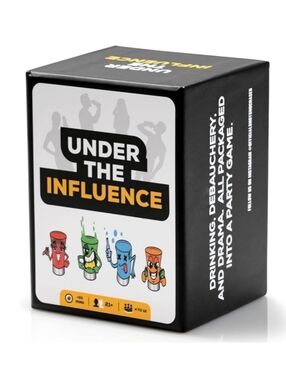 Under The Influence: Fun Adult Drinking Games - Party Card Game with 200 Cards